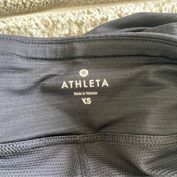 Athleta Black Tiered Mini Skirt - Picture 3 of 5